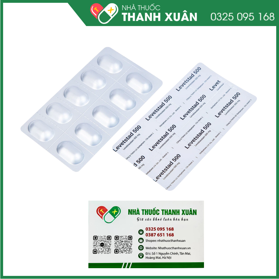 Levetstad 500 mg điều trị động kinh